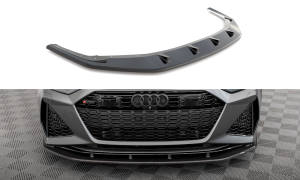 Carbon Front Lippe / Front Splitter / Frontansatz für Audi RS7 C8 von Maxton Design