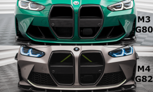 Carbon Kühlergrill für BMW M3 G80 von Maxton Design