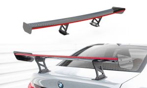 Carbon Heckspoiler mit LED Licht und Aufnahme innen für BMW M3 G80 von Maxton Design