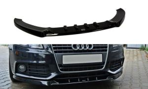 Front Splitter / Cup Schwert / Frontansatz V.1 für Audi A4 B8 von Maxton Design