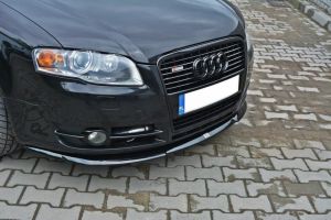 Front Lippe / Front Splitter / Frontansatz V.2 für Audi A4 B7 von Maxton Design