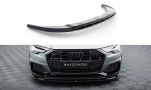Front Lippe / Front Splitter / Frontansatz für Audi A6 allroad C8 von Maxton Design