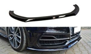 Front Splitter / Cup Schwert / Frontansatz für Audi A3 S-Line 8V Sportback von Maxton Design