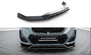 Front Lippe / Front Splitter / Frontansatz für BMW X1 U11 M-Paket von Maxton Design