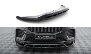 Front Lippe / Front Splitter / Frontansatz für Jaguar E-Pace R-Dynamic D180 (MK1) von Maxton Design