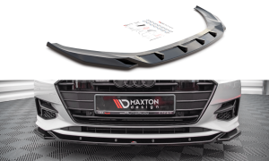 Front Splitter / Cup Schwert / Frontansatz für VW Golf 7 Facelift Standard von Maxton Design