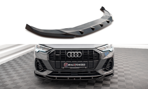 Front Lippe / Front Splitter / Frontansatz V.1 für Audi Q3 F3 S-Line von Maxton Design