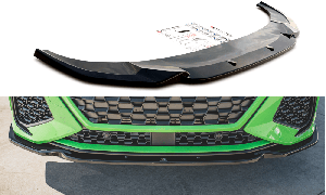 Front Lippe / Front Splitter / Frontansatz V.1 für Audi RSQ3 (F3) von Maxton Design