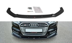 Front Splitter / Cup Schwert / Frontansatz für Audi S3 8V Sportback von Maxton Design