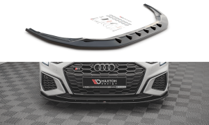 Front Diffusor / Front Splitter / Cup Schwert / Frontansatz V.1 für Audi A3 S-Line 8Y von Maxton Design
