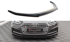Front Lippe / Front Splitter / Frontansatz V.1 für Audi A5 / S5 5F Coupe Sportback S-Line von Maxton Design