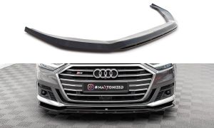 Front Lippe / Front Splitter / Frontansatz V.1 für Audi A8 S-Line 4N von Maxton Design