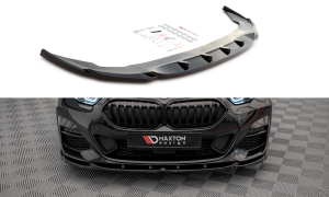 Front Diffusor / Front Splitter / Cup Schwert / Frontansatz für V.1 BMW 2er Gran Coupe mit M-Paket / M235i F44 von Maxton Design
