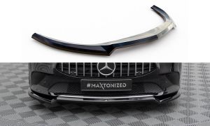 Front Lippe / Front Splitter / Frontansatz V.1 für Mercedes-Benz CLA Coupe C118 von Maxton Design