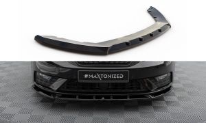 Front Lippe / Front Splitter / Frontansatz V.3 für Renault Megane RS MK4 von Maxton Design