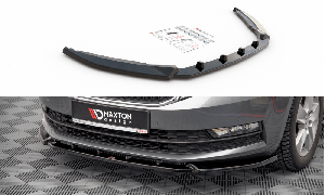 Front Splitter / Cup Schwert / Frontansatz V.1 für Skoda Octavia MK3 Facelift von Maxton Design