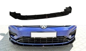Front Splitter / Cup Schwert / Frontansatz V.1 für VW Golf 7 R-Line Facelift von Maxton Design
