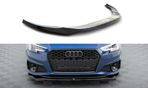 Front Lippe / Front Splitter / Frontansatz für Audi A4 Competition B9 von Maxton Design