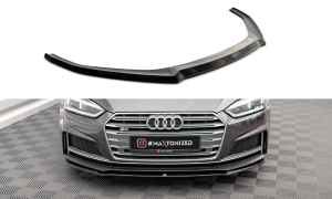 Front Lippe / Front Splitter / Frontansatz V.2 für Audi A5 S-Line F5 von Maxton Design