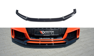 Front Lippe / Front Splitter / Frontansatz V.2 für Audi TTRS 8S von Maxton Design