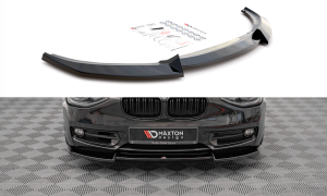 Front Splitter / Cup Schwert / Frontansatz V.2 für BMW 1 F20 von Maxton Design