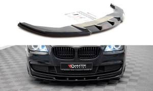 Front Splitter / Cup Schwert / Frontansatz V.2 für BMW 7er M-Paket F01 von Maxton Design
