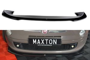 Front Lippe / Front Splitter / Frontansatz V.2 für Fiat 500 von Maxton Design