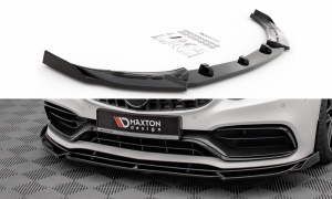 Front Splitter / Cup Schwert / Frontansatz Street Pro mit Flaps für Audi RS3 8Y von Maxton Design