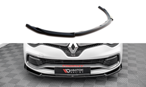 Front Lippe / Front Splitter / Frontansatz V.2 für Renault Clio RS MK4 von Maxton Design