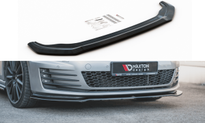 Front Splitter / Cup Schwert / Frontansatz V.2 für VW Golf 7 GTI von Maxton Design