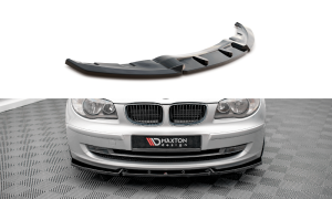 Front Lippe / Front Splitter / Frontansatz V.3 für BMW 1er E81 Facelift von Maxton Design