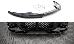 Front Diffusor / Front Splitter / Cup Schwert / Frontansatz V.3 für BMW 4er G22 M-Paket von Maxton Design