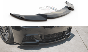 Front Splitter / Cup Schwert / Frontansatz V.3 für BMW 5 F10/ F11/ M-Paket von Maxton Design