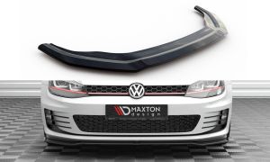 Front Lippe / Front Splitter / Frontansatz V.3 für VW Golf 7 GTI von Maxton Design