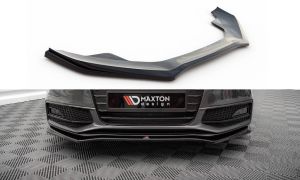 Front Lippe / Front Splitter / Frontansatz V.4 für Audi A4 S-Line B8 Facelift von Maxton Design