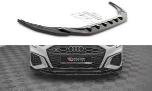 Front Diffusor / Front Splitter / Cup Schwert / Frontansatz V.4 für Audi A3 S-Line 8Y von Maxton Design