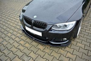 Front Lippe / Front Splitter / Frontansatz V.2 für BMW 3 M-Paket E92 Facelift von Maxton Design