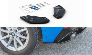 Seitliche Heck Diffusor Erweiterung für BMW X2 M-Paket F39 von Maxton Design