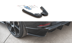 Seitliche Heck Diffusor Erweiterung V.2 für Audi RS3 8V FL Sportback von Maxton Design