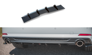 Zentraler Hinterer Splitter für Audi E-Tron GE von Maxton Design