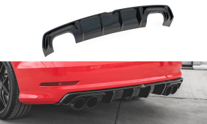 Heckdiffusor für Audi S3 8V Limousine von Maxton Design