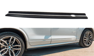 Seitenschweller Erweiterung für BMW X3 F25 M-Paket Facelift von Maxton Design