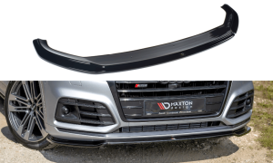 Front Diffusor / Front Splitter / Cup Schwert / Frontansatz für Audi Q5 FY S-Line von Maxton Design
