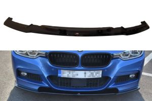 Front Diffusor / Front Splitter / Cup Schwert / Frontansatz V.1für BMW 3er F30/F31 FL mit M-Paket von Maxton Design