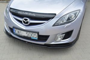 Front Lippe / Front Splitter / Frontansatz für Mazda 6 MK2 Sport Hatch Vor-Facelift von Maxton Design