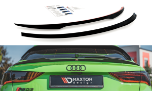 Spoiler Cap unter Heckscheibe für Audi Q3 F3 Sportback S-Line von Maxton Design