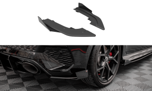 Seitliche Heck Diffusor Erweiterung Street Pro + Flaps für Audi RS3 Sportback 8Y von Maxton Design