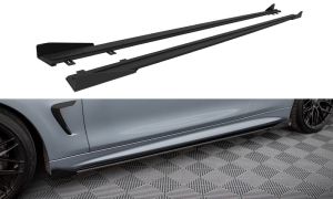 Seitenschweller Erweiterung Street Pro mit Flaps für BMW 4 F32 M-Paket von Maxton Design