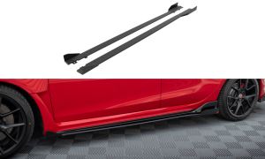 Seitenschweller Erweiterung mit Flaps für Honda Civic X Sport von Maxton Design