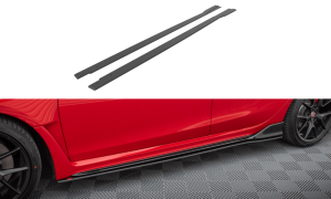 Seitenschweller Erweiterung mit Flaps für Honda Civic X Sport von Maxton Design